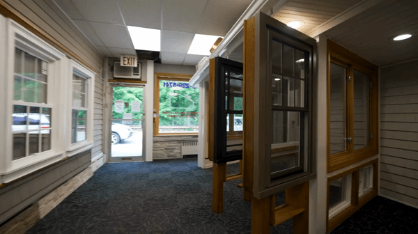 window and doors showroom