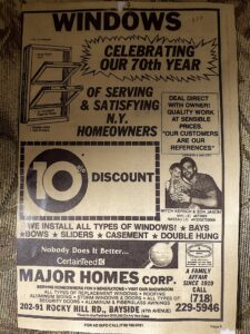 Major Homes Corporation, Replacement Windows, Roofing, Siding, Retractable Awning, Exterior Doors